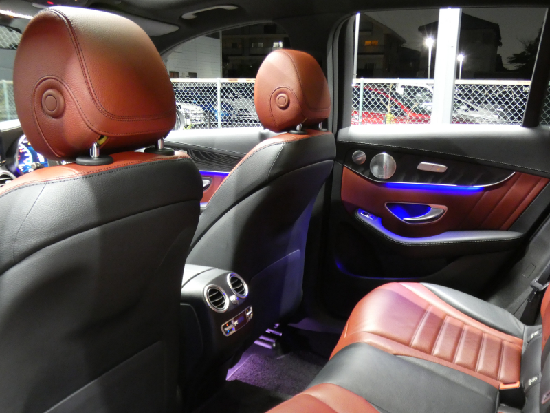 AMG GLC GLC43 4MATIC ﾚｻﾞｰｴｸｽｸﾙｰｼﾌﾞ&ﾚｰﾀﾞｰｾｰﾌﾃｨPKG　後期 390ps meｺﾈｸﾄ 赤黒革/ﾋｰﾀｰ ﾊﾟﾉﾗﾏｻﾝﾙｰﾌ MBUXﾅﾋﾞ 地ﾃﾞｼﾞ 360ｶﾒﾗ ﾍｯﾄﾞｱｯﾌﾟD 前後ﾄﾞﾗﾚｺ Burmester ｴｱﾊﾞﾗﾝｽPKG LEDﾍｯﾄﾞﾗｲﾄ AMGｴｱﾛ/20ｲﾝﾁAW　2年保証付