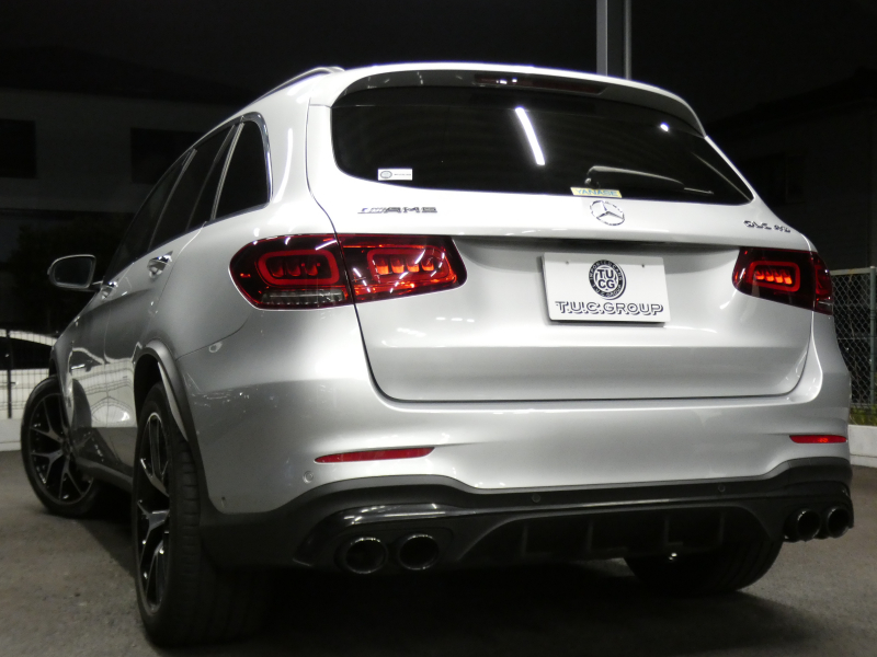 AMG GLC GLC43 4MATIC ﾚｻﾞｰｴｸｽｸﾙｰｼﾌﾞ&ﾚｰﾀﾞｰｾｰﾌﾃｨPKG　後期 390ps meｺﾈｸﾄ 赤黒革/ﾋｰﾀｰ ﾊﾟﾉﾗﾏｻﾝﾙｰﾌ MBUXﾅﾋﾞ 地ﾃﾞｼﾞ 360ｶﾒﾗ ﾍｯﾄﾞｱｯﾌﾟD 前後ﾄﾞﾗﾚｺ Burmester ｴｱﾊﾞﾗﾝｽPKG LEDﾍｯﾄﾞﾗｲﾄ AMGｴｱﾛ/20ｲﾝﾁAW　2年保証付