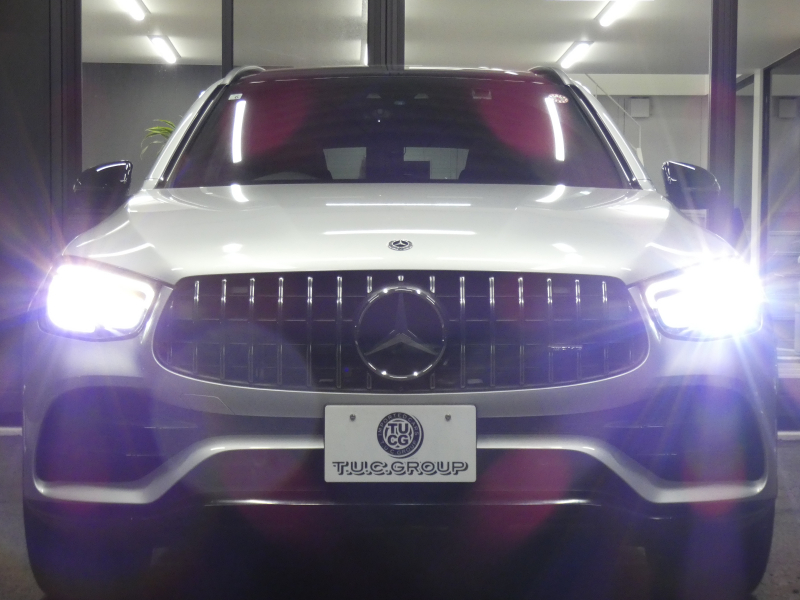AMG GLC GLC43 4MATIC ﾚｻﾞｰｴｸｽｸﾙｰｼﾌﾞ&ﾚｰﾀﾞｰｾｰﾌﾃｨPKG　後期 390ps meｺﾈｸﾄ 赤黒革/ﾋｰﾀｰ ﾊﾟﾉﾗﾏｻﾝﾙｰﾌ MBUXﾅﾋﾞ 地ﾃﾞｼﾞ 360ｶﾒﾗ ﾍｯﾄﾞｱｯﾌﾟD 前後ﾄﾞﾗﾚｺ Burmester ｴｱﾊﾞﾗﾝｽPKG LEDﾍｯﾄﾞﾗｲﾄ AMGｴｱﾛ/20ｲﾝﾁAW　2年保証付