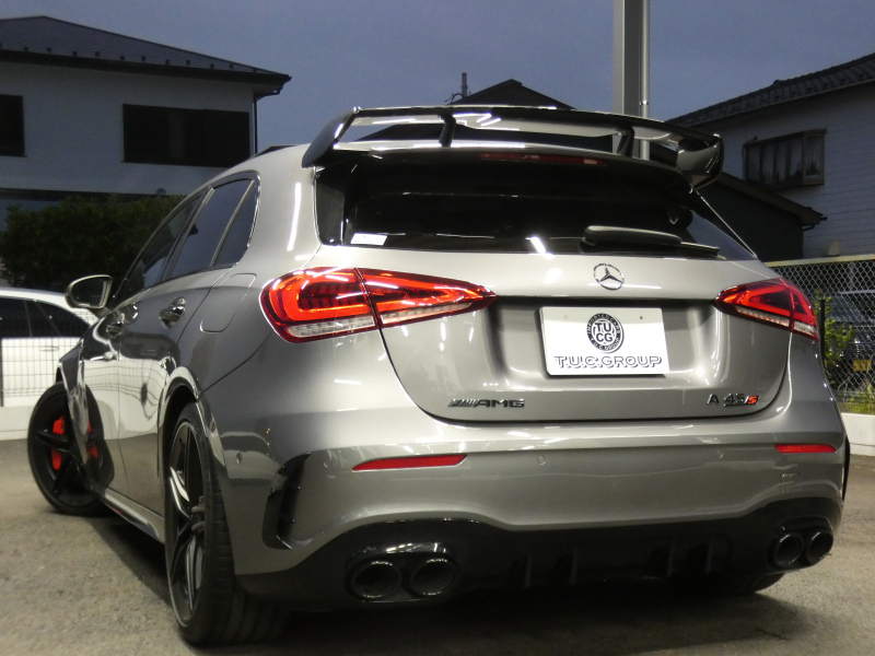 AMG Aクラス A45 S 4MATIC+ AMGﾊﾟﾌｫｰﾏﾝｽ&AMGｱﾄﾞﾊﾞﾝｽﾄﾞ&ﾅﾋﾞｹﾞｰｼｮﾝ&ﾚｰﾀﾞｰｾｰﾌﾃｨPKG　421ps AMGﾊﾟﾌｫｰﾏﾝｽｼｰﾄ&ｽﾃｱﾘﾝｸﾞ&ｴｸﾞｿﾞｰｽﾄ 赤黒革/ﾍﾞﾝﾁﾚｰﾀｰ ﾊﾟﾉﾗﾏSR MBUXﾅﾋﾞ 地ﾃﾞｼﾞ 360ｶﾒﾗ Burmester ﾍｯﾄﾞｱｯﾌﾟD ﾄﾞﾗﾚｺ LEDﾍｯﾄﾞﾗｲﾄ　2年保証付