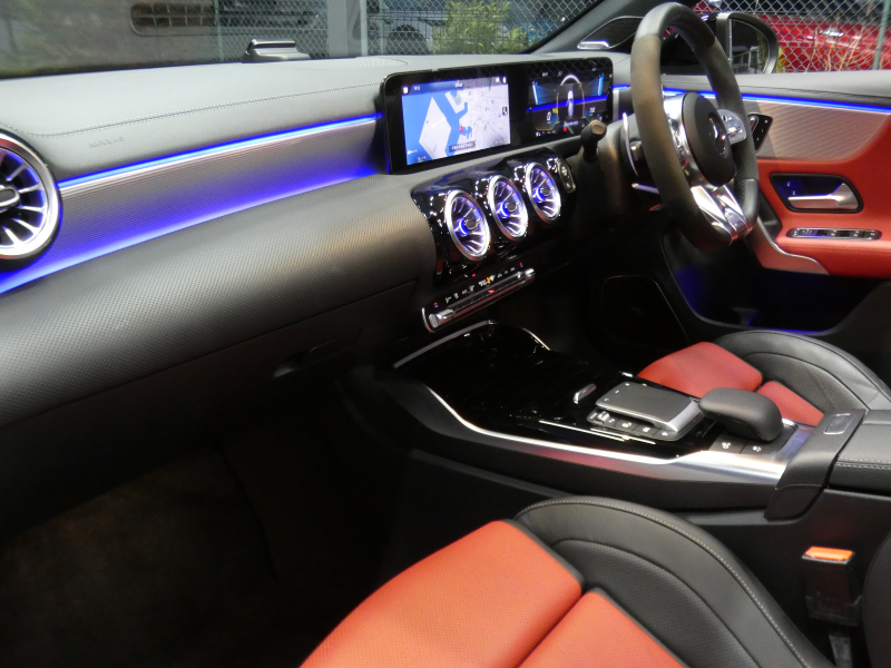 AMG Aクラス A45 S 4MATIC+ AMGﾊﾟﾌｫｰﾏﾝｽ&AMGｱﾄﾞﾊﾞﾝｽﾄﾞ&ﾅﾋﾞｹﾞｰｼｮﾝ&ﾚｰﾀﾞｰｾｰﾌﾃｨPKG　421ps AMGﾊﾟﾌｫｰﾏﾝｽｼｰﾄ&ｽﾃｱﾘﾝｸﾞ&ｴｸﾞｿﾞｰｽﾄ 赤黒革/ﾍﾞﾝﾁﾚｰﾀｰ ﾊﾟﾉﾗﾏSR MBUXﾅﾋﾞ 地ﾃﾞｼﾞ 360ｶﾒﾗ Burmester ﾍｯﾄﾞｱｯﾌﾟD ﾄﾞﾗﾚｺ LEDﾍｯﾄﾞﾗｲﾄ　2年保証付