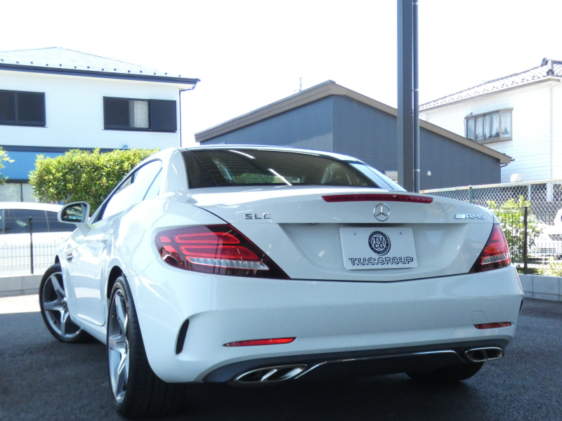 メルセデスベンツ SLCクラス SLC180 ｽﾎﾟｰﾂ ﾚｰﾀﾞｰｾｰﾌﾃｨPKG　9速AT AMGｴｱﾛ&18AW ｷｰﾚｽｺﾞｰ 黒本革ｼｰﾄ/ﾋｰﾀｰ HDDﾅﾋﾞ 地ﾃﾞｼﾞ Bｶﾒﾗ ﾀﾞｲﾅﾐｯｸｾﾚｸﾄ ﾀﾞｯｼｭﾎﾞｰﾄﾞｸﾛｯｸ LEDﾍｯﾄﾞﾗｲﾄ/ｱﾀﾞﾌﾟﾃｨﾌﾞHB 純正ﾄﾞﾗﾚｺ　2年保証付