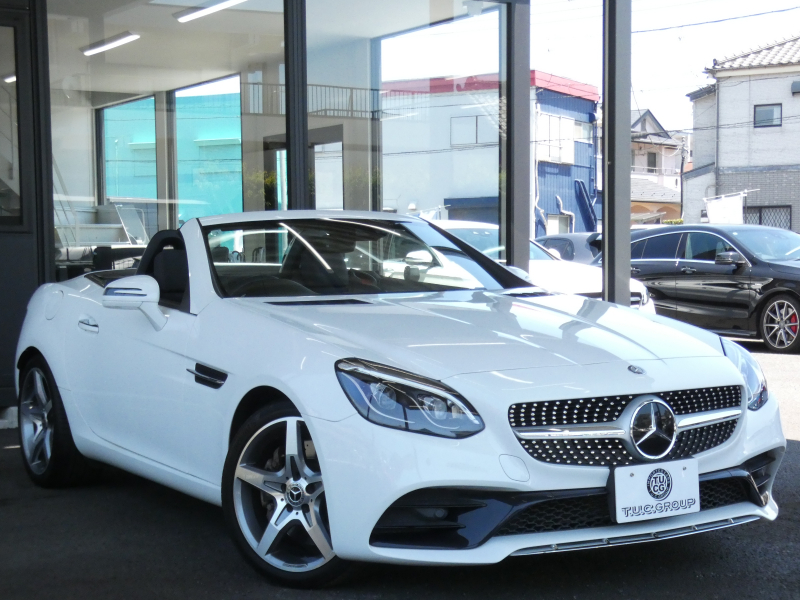 メルセデスベンツ SLCクラス SLC180 ｽﾎﾟｰﾂ ﾚｰﾀﾞｰｾｰﾌﾃｨPKG　9速AT AMGｴｱﾛ&18AW ｷｰﾚｽｺﾞｰ 黒本革ｼｰﾄ/ﾋｰﾀｰ HDDﾅﾋﾞ 地ﾃﾞｼﾞ Bｶﾒﾗ ﾀﾞｲﾅﾐｯｸｾﾚｸﾄ ﾀﾞｯｼｭﾎﾞｰﾄﾞｸﾛｯｸ LEDﾍｯﾄﾞﾗｲﾄ/ｱﾀﾞﾌﾟﾃｨﾌﾞHB 純正ﾄﾞﾗﾚｺ　2年保証付