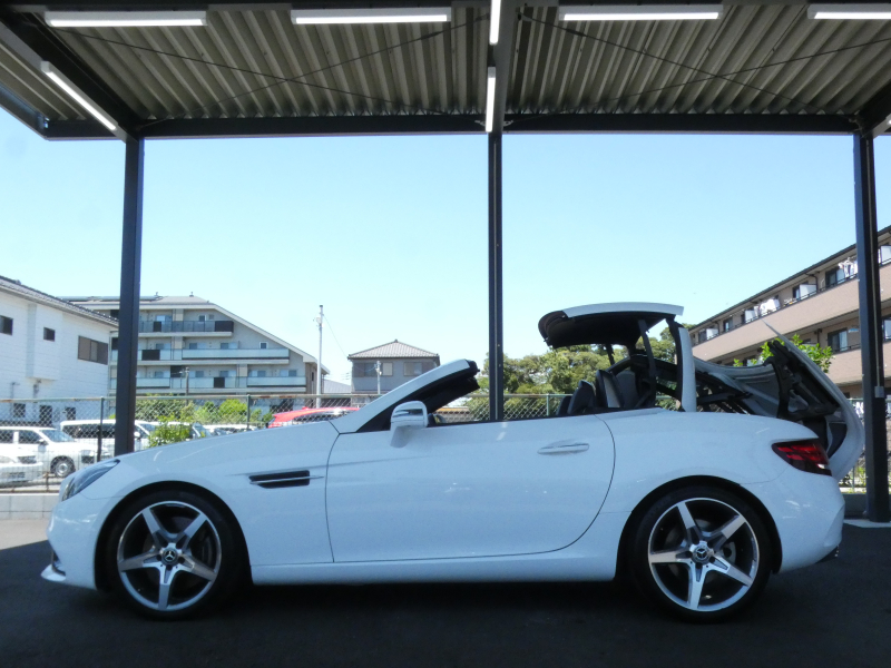 メルセデスベンツ SLCクラス SLC180 ｽﾎﾟｰﾂ ﾚｰﾀﾞｰｾｰﾌﾃｨPKG　9速AT AMGｴｱﾛ&18AW ｷｰﾚｽｺﾞｰ 黒本革ｼｰﾄ/ﾋｰﾀｰ HDDﾅﾋﾞ 地ﾃﾞｼﾞ Bｶﾒﾗ ﾀﾞｲﾅﾐｯｸｾﾚｸﾄ ﾀﾞｯｼｭﾎﾞｰﾄﾞｸﾛｯｸ LEDﾍｯﾄﾞﾗｲﾄ/ｱﾀﾞﾌﾟﾃｨﾌﾞHB 純正ﾄﾞﾗﾚｺ　2年保証付