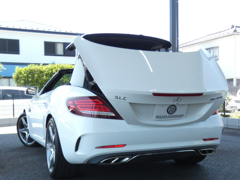 メルセデスベンツ SLCクラス SLC180 ｽﾎﾟｰﾂ ﾚｰﾀﾞｰｾｰﾌﾃｨPKG　9速AT AMGｴｱﾛ&18AW ｷｰﾚｽｺﾞｰ 黒本革ｼｰﾄ/ﾋｰﾀｰ HDDﾅﾋﾞ 地ﾃﾞｼﾞ Bｶﾒﾗ ﾀﾞｲﾅﾐｯｸｾﾚｸﾄ ﾀﾞｯｼｭﾎﾞｰﾄﾞｸﾛｯｸ LEDﾍｯﾄﾞﾗｲﾄ/ｱﾀﾞﾌﾟﾃｨﾌﾞHB 純正ﾄﾞﾗﾚｺ　2年保証付