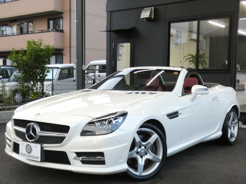 メルセデスベンツ SLKクラス SLK350 AMGｽﾎﾟｰﾂ&ﾅｯﾊﾟﾌﾙﾚｻﾞｰ&ﾚｰﾀﾞｰｾｰﾌﾃｨPKG　3,500ccﾓﾃﾞﾙ ｷｰﾚｽｺﾞｰ AMGｴｱﾛ&18AW ﾏｼﾞｯｸｽｶｲﾙｰﾌ ﾚｯﾄﾞﾅｯﾊﾟﾚｻﾞｰｼｰﾄ&ﾅｯﾊﾟﾚｻﾞｰｲﾝﾃﾘｱ HDDﾅﾋﾞTV ﾊﾞｯｸｶﾒﾗ harman/kardon ｱﾝﾋﾞｴﾝﾄﾗｲﾄ ｷｾﾉﾝ/ｱﾀﾞﾌﾟﾃｨﾌﾞHB　2年保証付