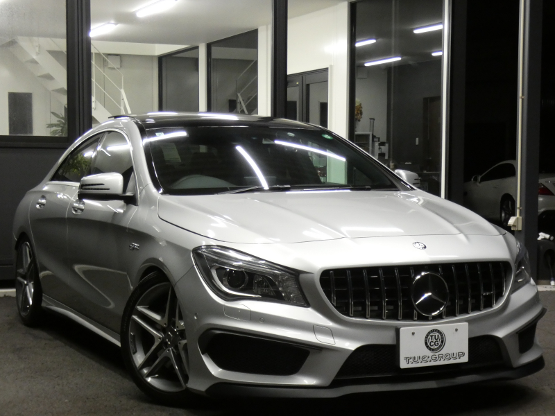 AMG CLAクラス CLA45 4MATIC ﾚｰﾀﾞｰｾｰﾌﾃｨPKG　中期 381ps AMGﾊﾟﾌｫｰﾏﾝｽｴｸﾞｿﾞｰｽﾄ AMGｴｱﾛ&18AW AMGﾀﾞｲﾅﾐｯｸｾﾚｸﾄ ｷｰﾚｽｺﾞｰ 黒革ｼｰﾄ/ﾋｰﾀｰ ﾊﾟﾉﾗﾏｻﾝﾙｰﾌ ﾅﾋﾞ 地ﾃﾞｼﾞ Bｶﾒﾗ AppleCarPlay 前後ﾄﾞﾗﾚｺ H&Rﾀﾞｳﾝｻｽ ﾊﾟﾅﾒﾘｶｰﾅｸﾞﾘﾙ　2年保証付