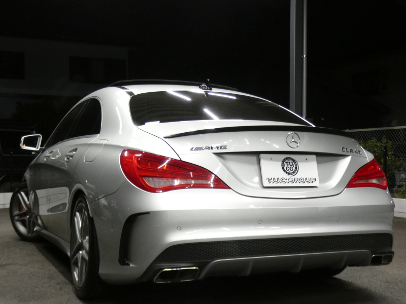 AMG CLAクラス CLA45 4MATIC ﾚｰﾀﾞｰｾｰﾌﾃｨPKG　中期 381ps AMGﾊﾟﾌｫｰﾏﾝｽｴｸﾞｿﾞｰｽﾄ AMGｴｱﾛ&18AW AMGﾀﾞｲﾅﾐｯｸｾﾚｸﾄ ｷｰﾚｽｺﾞｰ 黒革ｼｰﾄ/ﾋｰﾀｰ ﾊﾟﾉﾗﾏｻﾝﾙｰﾌ ﾅﾋﾞ 地ﾃﾞｼﾞ Bｶﾒﾗ AppleCarPlay 前後ﾄﾞﾗﾚｺ H&Rﾀﾞｳﾝｻｽ ﾊﾟﾅﾒﾘｶｰﾅｸﾞﾘﾙ　2年保証付