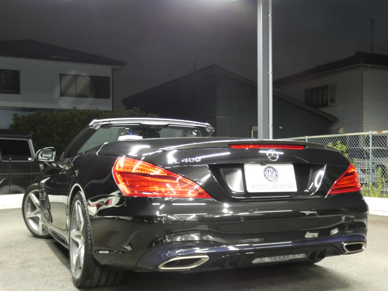 メルセデスベンツ SLクラス SL400 ﾚｰﾀﾞｰｾｰﾌﾃｨPKG　後期 AMGｴｱﾛ&19AW ﾛﾜﾘﾝｸﾞkit ﾜｲﾄﾞｽﾍﾟｰｻｰ ﾊﾟﾅﾒﾘｶｰﾅｸﾞﾘﾙ ｶﾞﾗｽﾙｰﾌ ﾌﾞﾗｯｸﾅｯﾊﾟﾚｻﾞｰ ﾋｰﾀｰ&ﾍﾞﾝﾁﾚｰﾀｰ ﾅﾋﾞTV Aｶｰﾌﾟﾚｲ Bｶﾒﾗ Dﾎﾞｰﾄﾞｸﾛｯｸ ﾄﾞﾗﾚｺ LEDﾍｯﾄﾞﾗｲﾄ ﾏﾙﾁｶﾗｰｱﾝﾋﾞｴﾝﾄ　2年保証付