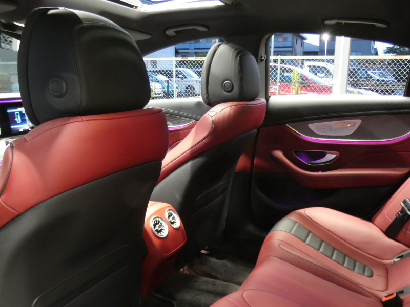 メルセデスベンツ CLS CLS450 4MATIC スポーツ エクスクルーシブ&レーダーセーフティPKG 1オーナー ISG搭載 AMGエアロ&19AW 赤黒ナッパレザー/ベンチレーター/マッサージ サンルーフ ナビTV Appleカープレイ 360度カメラ ドラレコ Burmester ヘッドアップD エアバランスPKG 自動トランク LEDライト 2年保証付