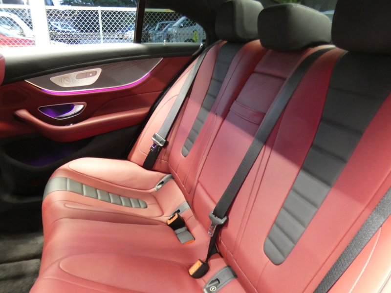 メルセデスベンツ CLS CLS450 4MATIC スポーツ エクスクルーシブ&レーダーセーフティPKG 1オーナー ISG搭載 AMGエアロ&19AW 赤黒ナッパレザー/ベンチレーター/マッサージ サンルーフ ナビTV Appleカープレイ 360度カメラ ドラレコ Burmester ヘッドアップD エアバランスPKG 自動トランク LEDライト 2年保証付