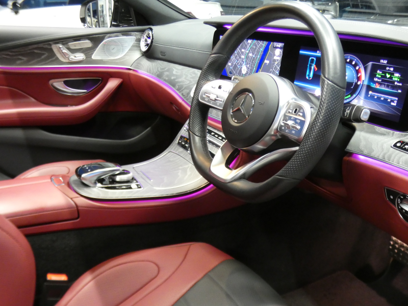 メルセデスベンツ CLS CLS450 4MATIC スポーツ エクスクルーシブ&レーダーセーフティPKG 1オーナー ISG搭載 AMGエアロ&19AW 赤黒ナッパレザー/ベンチレーター/マッサージ サンルーフ ナビTV Appleカープレイ 360度カメラ ドラレコ Burmester ヘッドアップD エアバランスPKG 自動トランク LEDライト 2年保証付