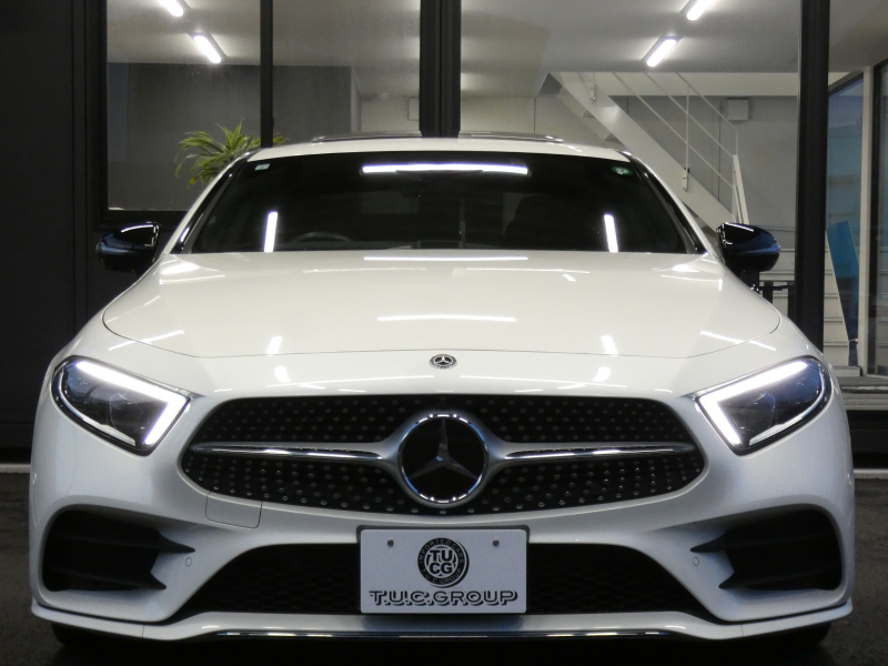 メルセデスベンツ CLS CLS450 4MATIC スポーツ エクスクルーシブ&レーダーセーフティPKG 1オーナー ISG搭載 AMGエアロ&19AW 赤黒ナッパレザー/ベンチレーター/マッサージ サンルーフ ナビTV Appleカープレイ 360度カメラ ドラレコ Burmester ヘッドアップD エアバランスPKG 自動トランク LEDライト 2年保証付