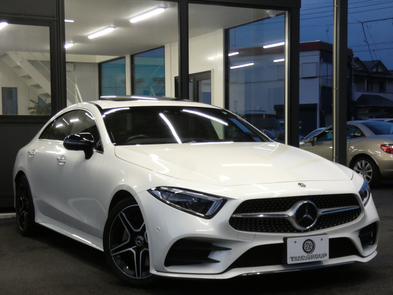 メルセデスベンツ CLS CLS450 4MATIC スポーツ エクスクルーシブ&レーダーセーフティPKG 1オーナー ISG搭載 AMGエアロ&19AW 赤黒ナッパレザー/ベンチレーター/マッサージ サンルーフ ナビTV Appleカープレイ 360度カメラ ドラレコ Burmester ヘッドアップD エアバランスPKG 自動トランク LEDライト 2年保証付