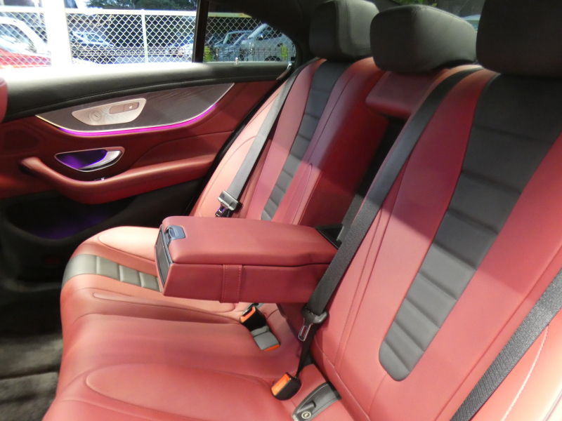 メルセデスベンツ CLS CLS450 4MATIC スポーツ エクスクルーシブ&レーダーセーフティPKG 1オーナー ISG搭載 AMGエアロ&19AW 赤黒ナッパレザー/ベンチレーター/マッサージ サンルーフ ナビTV Appleカープレイ 360度カメラ ドラレコ Burmester ヘッドアップD エアバランスPKG 自動トランク LEDライト 2年保証付