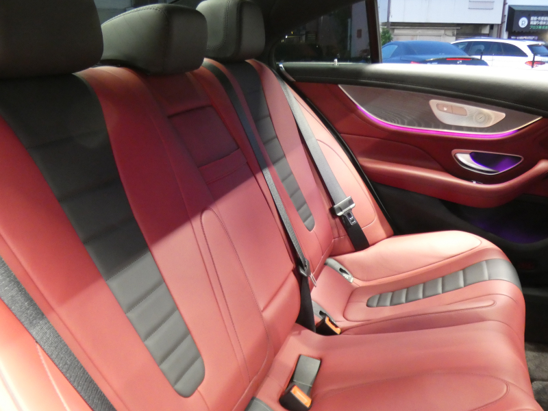 メルセデスベンツ CLS CLS450 4MATIC スポーツ エクスクルーシブ&レーダーセーフティPKG 1オーナー ISG搭載 AMGエアロ&19AW 赤黒ナッパレザー/ベンチレーター/マッサージ サンルーフ ナビTV Appleカープレイ 360度カメラ ドラレコ Burmester ヘッドアップD エアバランスPKG 自動トランク LEDライト 2年保証付