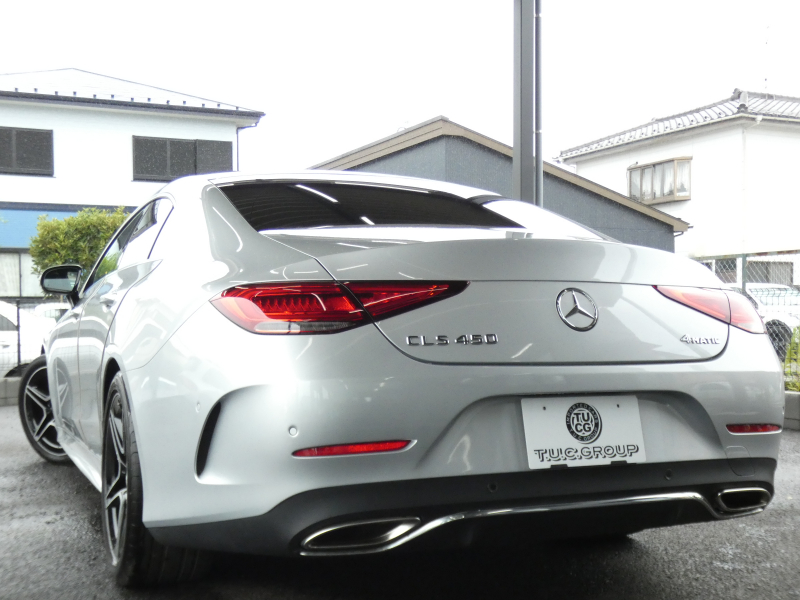 メルセデスベンツ CLS CLS450 4MATIC スポーツ エクスクルーシブ&レーダーセーフティPKG ISG搭載 1オーナー Newボンネット AMGエアロ&19AW ナッパレザー/ベンチレーター/マッサージ サンルーフ ナビTV Appleカープレイ 360度カメラ ドラレコ Burmester ヘッドアップD エアバランスPKG 自動トランク 2年保証付