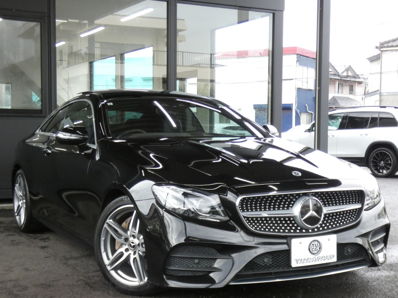 メルセデスベンツ Eクラス E200 ｸｰﾍﾟ ｽﾎﾟｰﾂ ﾚｻﾞｰ&ﾚｰﾀﾞｰｾｰﾌﾃｨPKG　1ｵｰﾅｰ AMGｴｱﾛ&19AW ｷｰﾚｽｺﾞｰ ﾅｯﾊﾟ黒革/ｼｰﾄﾋｰﾀｰ ﾊﾟﾉﾗﾏｻﾝﾙｰﾌ ﾅﾋﾞTV 360度ｶﾒﾗ Aｶｰﾌﾟﾚｲ 純正ﾄﾞﾗﾚｺ Burmester ﾍｯﾄﾞｱｯﾌﾟD ｴｱﾊﾞﾗﾝｽPKG LEDﾍｯﾄﾞﾗｲﾄ/ｵｰﾄHB　2年保証付