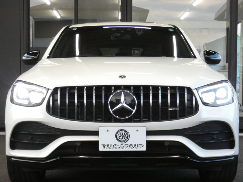 AMG GLCクーペ GLC43 4MATIC ｸｰﾍﾟ ﾚｻﾞｰｴｸｽｸﾙｰｼﾌﾞ&ﾚｰﾀﾞｰｾｰﾌﾃｨPKG　後期 390ps meｺﾈｸﾄ 黒革/ﾋｰﾀｰ/ﾍﾞﾝﾁﾚｰﾀｰ/ﾏｯｻｰｼﾞ ｻﾝﾙｰﾌ MBUXﾅﾋﾞ 地ﾃﾞｼﾞ 360ｶﾒﾗ ﾍｯﾄﾞｱｯﾌﾟD 360度ﾄﾞﾗﾚｺ Burmester ｴｱﾊﾞﾗﾝｽPKG LEDﾍｯﾄﾞﾗｲﾄ AMGｴｱﾛ/20ｲﾝﾁAW　2年保証付