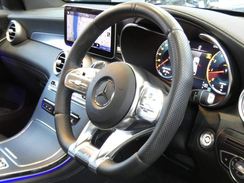 AMG GLCクーペ GLC43 4MATIC ｸｰﾍﾟ ﾚｻﾞｰｴｸｽｸﾙｰｼﾌﾞ&ﾚｰﾀﾞｰｾｰﾌﾃｨPKG　後期 390ps meｺﾈｸﾄ 黒革/ﾋｰﾀｰ/ﾍﾞﾝﾁﾚｰﾀｰ/ﾏｯｻｰｼﾞ ｻﾝﾙｰﾌ MBUXﾅﾋﾞ 地ﾃﾞｼﾞ 360ｶﾒﾗ ﾍｯﾄﾞｱｯﾌﾟD 360度ﾄﾞﾗﾚｺ Burmester ｴｱﾊﾞﾗﾝｽPKG LEDﾍｯﾄﾞﾗｲﾄ AMGｴｱﾛ/20ｲﾝﾁAW　2年保証付