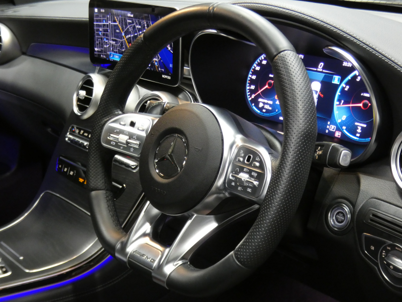 AMG GLC GLC43 4MATIC ﾚｻﾞｰｴｸｽｸﾙｰｼﾌﾞ&ﾚｰﾀﾞｰｾｰﾌﾃｨPKG　後期 390ps meｺﾈｸﾄ 黒革/ﾋｰﾀｰ/ﾍﾞﾝﾁﾚｰﾀｰ ﾊﾟﾉﾗﾏSR MBUXﾅﾋﾞ 地ﾃﾞｼﾞ 360ｶﾒﾗ ﾍｯﾄﾞｱｯﾌﾟD 前後ﾄﾞﾗﾚｺ Burmester ｴｱﾊﾞﾗﾝｽPKG LEDﾍｯﾄﾞﾗｲﾄ AMGｴｱﾛ/20ｲﾝﾁAW　2年保証付