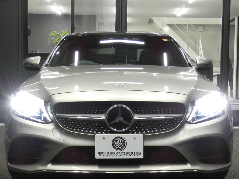 メルセデスベンツ Cクラス C200 ﾛｰﾚｳｽｴﾃﾞｨｼｮﾝ ｽﾎﾟｰﾂﾌﾟﾗｽ&ﾚｰﾀﾞｰｾｰﾌﾃｨPKG　後期最終 特別仕様  BSG搭載 9速AT meｺﾈｸﾄ 黒革 ﾊﾟﾉﾗﾏSR HDDﾅﾋﾞ 地ﾃﾞｼﾞ Appleｶｰﾌﾟﾚｲ Bｶﾒﾗ ﾍｯﾄﾞｱｯﾌﾟD 液晶ﾒｰﾀｰ LEDﾍｯﾄﾞﾗｲﾄ 自動ﾄﾗﾝｸ AMGｴｱﾛ&18AW　2年保証付