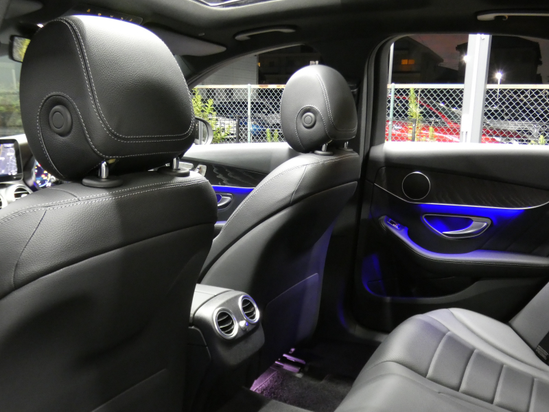 メルセデスベンツ Cクラス C200 ﾛｰﾚｳｽｴﾃﾞｨｼｮﾝ ｽﾎﾟｰﾂﾌﾟﾗｽ&ﾚｰﾀﾞｰｾｰﾌﾃｨPKG　後期最終 特別仕様  BSG搭載 9速AT meｺﾈｸﾄ 黒革 ﾊﾟﾉﾗﾏSR HDDﾅﾋﾞ 地ﾃﾞｼﾞ Appleｶｰﾌﾟﾚｲ Bｶﾒﾗ ﾍｯﾄﾞｱｯﾌﾟD 液晶ﾒｰﾀｰ LEDﾍｯﾄﾞﾗｲﾄ 自動ﾄﾗﾝｸ AMGｴｱﾛ&18AW　2年保証付