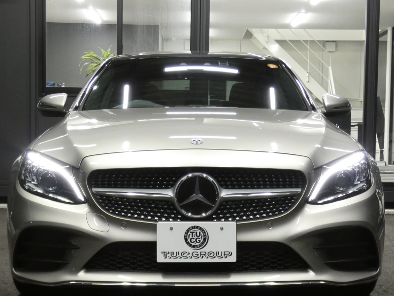 メルセデスベンツ Cクラス C200 ﾛｰﾚｳｽｴﾃﾞｨｼｮﾝ ｽﾎﾟｰﾂﾌﾟﾗｽ&ﾚｰﾀﾞｰｾｰﾌﾃｨPKG　後期最終 特別仕様  BSG搭載 9速AT meｺﾈｸﾄ 黒革 ﾊﾟﾉﾗﾏSR HDDﾅﾋﾞ 地ﾃﾞｼﾞ Appleｶｰﾌﾟﾚｲ Bｶﾒﾗ ﾍｯﾄﾞｱｯﾌﾟD 液晶ﾒｰﾀｰ LEDﾍｯﾄﾞﾗｲﾄ 自動ﾄﾗﾝｸ AMGｴｱﾛ&18AW　2年保証付