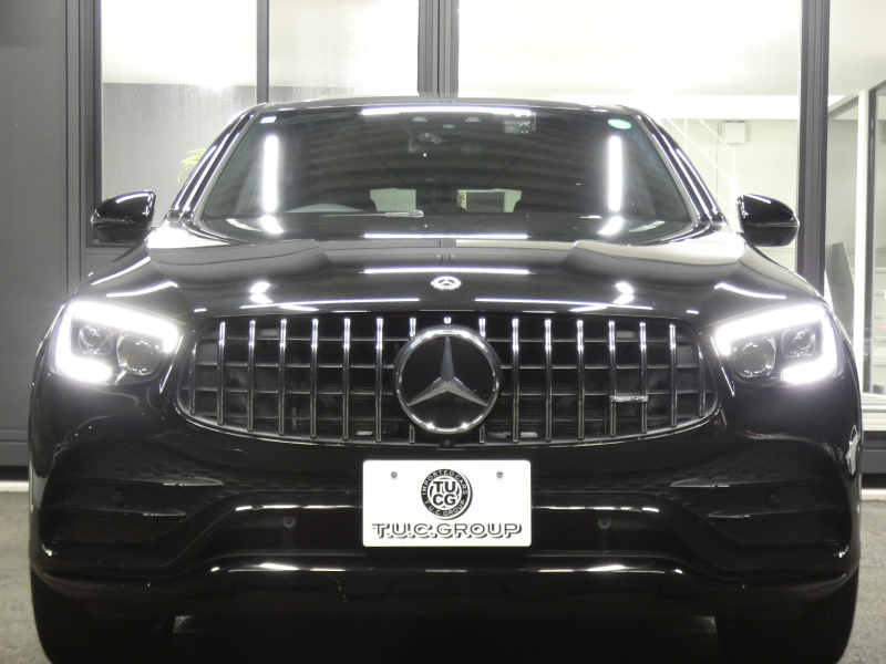 AMG GLCクーペ GLC43 4MATIC ｸｰﾍﾟ ﾚｻﾞｰｴｸｽｸﾙｰｼﾌﾞ&ﾚｰﾀﾞｰｾｰﾌﾃｨPKG　後期 1ｵｰﾅｰ 390ps meｺﾈｸﾄ 黒革 ｻﾝﾙｰﾌ MBUXﾅﾋﾞ 地ﾃﾞｼﾞ 360ｶﾒﾗ ﾍｯﾄﾞｱｯﾌﾟD Burmester ｴｱﾊﾞﾗﾝｽPKG 前後ﾄﾞﾗﾚｺ ﾏﾙﾁﾋﾞｰﾑLEDﾍｯﾄﾞﾗｲﾄ AMGｴｱﾛ/20ｲﾝﾁAW　2年保証付