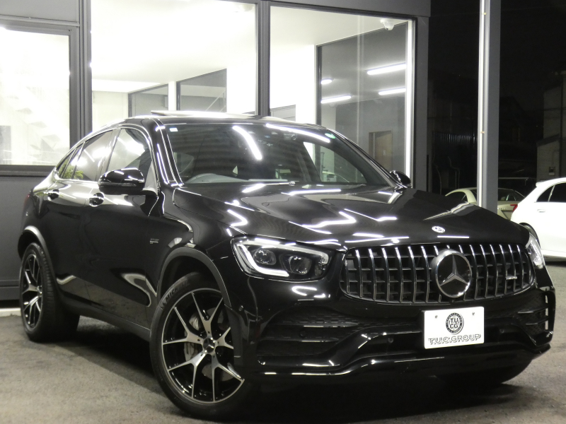 AMG GLCクーペ GLC43 4MATIC ｸｰﾍﾟ ﾚｻﾞｰｴｸｽｸﾙｰｼﾌﾞ&ﾚｰﾀﾞｰｾｰﾌﾃｨPKG　後期 1ｵｰﾅｰ 390ps meｺﾈｸﾄ 黒革 ｻﾝﾙｰﾌ MBUXﾅﾋﾞ 地ﾃﾞｼﾞ 360ｶﾒﾗ ﾍｯﾄﾞｱｯﾌﾟD Burmester ｴｱﾊﾞﾗﾝｽPKG 前後ﾄﾞﾗﾚｺ ﾏﾙﾁﾋﾞｰﾑLEDﾍｯﾄﾞﾗｲﾄ AMGｴｱﾛ/20ｲﾝﾁAW　2年保証付