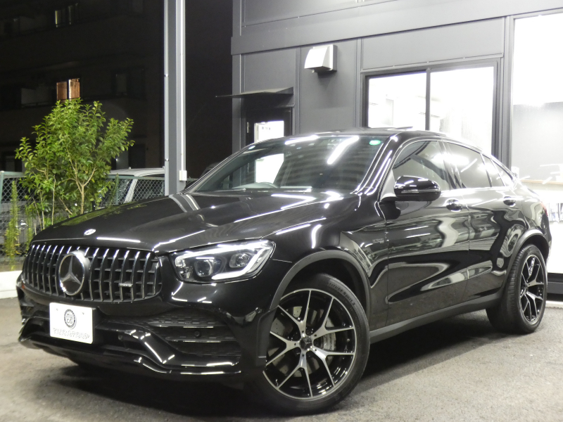 AMG GLCクーペ GLC43 4MATIC ｸｰﾍﾟ ﾚｻﾞｰｴｸｽｸﾙｰｼﾌﾞ&ﾚｰﾀﾞｰｾｰﾌﾃｨPKG　後期 1ｵｰﾅｰ 390ps meｺﾈｸﾄ 黒革 ｻﾝﾙｰﾌ MBUXﾅﾋﾞ 地ﾃﾞｼﾞ 360ｶﾒﾗ ﾍｯﾄﾞｱｯﾌﾟD Burmester ｴｱﾊﾞﾗﾝｽPKG 前後ﾄﾞﾗﾚｺ ﾏﾙﾁﾋﾞｰﾑLEDﾍｯﾄﾞﾗｲﾄ AMGｴｱﾛ/20ｲﾝﾁAW　2年保証付