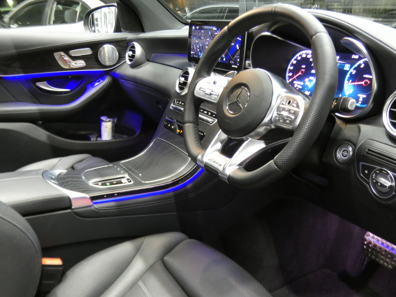 AMG GLCクーペ GLC43 4MATIC ｸｰﾍﾟ ﾚｻﾞｰｴｸｽｸﾙｰｼﾌﾞ&ﾚｰﾀﾞｰｾｰﾌﾃｨPKG　後期 1ｵｰﾅｰ 390ps meｺﾈｸﾄ 黒革 ｻﾝﾙｰﾌ MBUXﾅﾋﾞ 地ﾃﾞｼﾞ 360ｶﾒﾗ ﾍｯﾄﾞｱｯﾌﾟD Burmester ｴｱﾊﾞﾗﾝｽPKG 前後ﾄﾞﾗﾚｺ ﾏﾙﾁﾋﾞｰﾑLEDﾍｯﾄﾞﾗｲﾄ AMGｴｱﾛ/20ｲﾝﾁAW　2年保証付