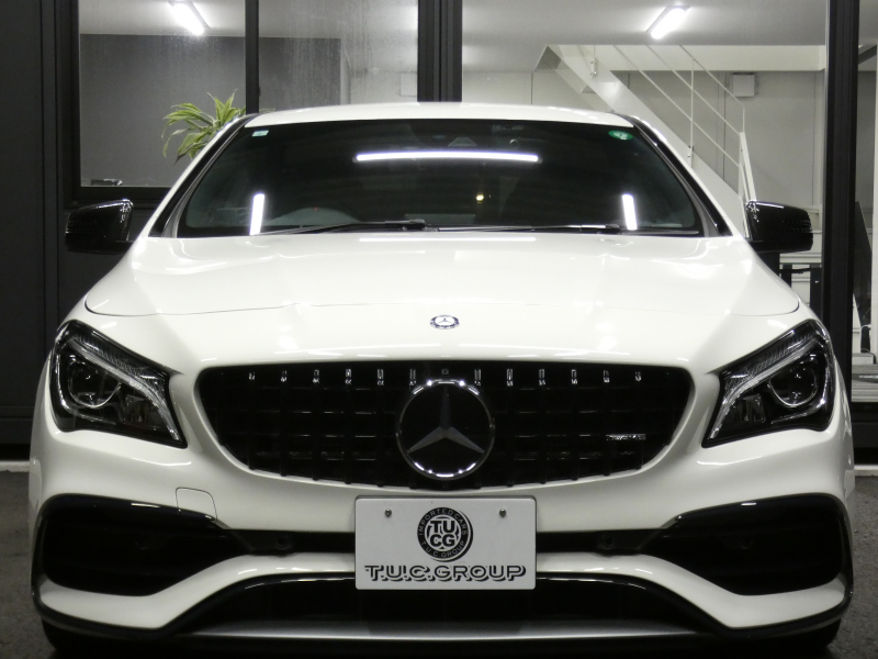 AMG CLAクラス CLA45 4MATIC AMGｱﾄﾞﾊﾞﾝｽﾄﾞ&ﾚｰﾀﾞｰｾｰﾌﾃｨPKG　後期 381ps ｷｰﾚｽｺﾞｰ ﾊﾟﾌｫｰﾏﾝｽｼｰﾄ&可変ﾊﾟﾌｫｰﾏﾝｽｴｸﾞｿﾞｰｽﾄ AMGｴｱﾛ&18AW ﾅﾋﾞTV Aｶｰﾌﾟﾚｲ Bｶﾒﾗ harman/kardon LEDﾍｯﾄﾞﾗｲﾄ/ｵｰﾄHB　2年保証付