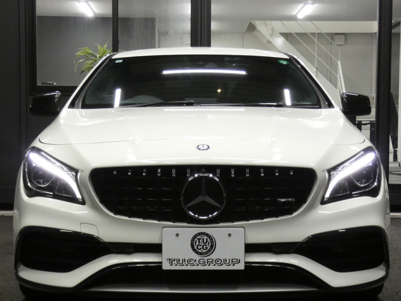 AMG CLAクラス CLA45 4MATIC AMGｱﾄﾞﾊﾞﾝｽﾄﾞ&ﾚｰﾀﾞｰｾｰﾌﾃｨPKG　後期 381ps ｷｰﾚｽｺﾞｰ ﾊﾟﾌｫｰﾏﾝｽｼｰﾄ&可変ﾊﾟﾌｫｰﾏﾝｽｴｸﾞｿﾞｰｽﾄ AMGｴｱﾛ&18AW ﾅﾋﾞTV Aｶｰﾌﾟﾚｲ Bｶﾒﾗ harman/kardon LEDﾍｯﾄﾞﾗｲﾄ/ｵｰﾄHB　2年保証付