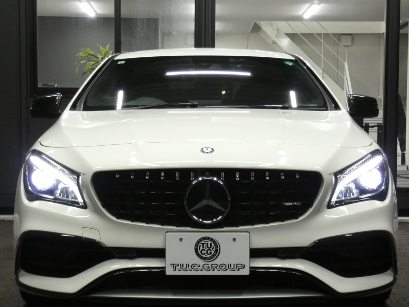 AMG CLAクラス CLA45 4MATIC AMGｱﾄﾞﾊﾞﾝｽﾄﾞ&ﾚｰﾀﾞｰｾｰﾌﾃｨPKG　後期 381ps ｷｰﾚｽｺﾞｰ ﾊﾟﾌｫｰﾏﾝｽｼｰﾄ&可変ﾊﾟﾌｫｰﾏﾝｽｴｸﾞｿﾞｰｽﾄ AMGｴｱﾛ&18AW ﾅﾋﾞTV Aｶｰﾌﾟﾚｲ Bｶﾒﾗ harman/kardon LEDﾍｯﾄﾞﾗｲﾄ/ｵｰﾄHB　2年保証付