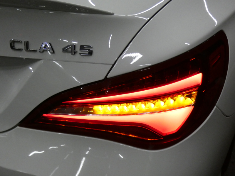 AMG CLAクラス CLA45 4MATIC ﾚｰｼﾝｸﾞｴﾃﾞｨｼｮﾝ ﾚｰﾀﾞｰｾｰﾌﾃｨPKG　後期 1ｵｰﾅｰ 90台限定車 381ps 半革 ﾅﾋﾞTV Aｶｰﾌﾟﾚｲ Bｶﾒﾗ ﾀﾞｲﾅﾐｯｸｾﾚｸﾄ LEDﾗｲﾄ ｱﾀﾞﾌﾟﾃｨﾌﾞHB ﾊﾟﾄﾞﾙｼﾌﾄ AMGｴｱﾛ&18ｲﾝﾁAW　2年保証付