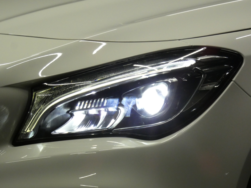 AMG CLAクラス CLA45 4MATIC ﾚｰｼﾝｸﾞｴﾃﾞｨｼｮﾝ ﾚｰﾀﾞｰｾｰﾌﾃｨPKG　後期 1ｵｰﾅｰ 90台限定車 381ps 半革 ﾅﾋﾞTV Aｶｰﾌﾟﾚｲ Bｶﾒﾗ ﾀﾞｲﾅﾐｯｸｾﾚｸﾄ LEDﾗｲﾄ ｱﾀﾞﾌﾟﾃｨﾌﾞHB ﾊﾟﾄﾞﾙｼﾌﾄ AMGｴｱﾛ&18ｲﾝﾁAW　2年保証付