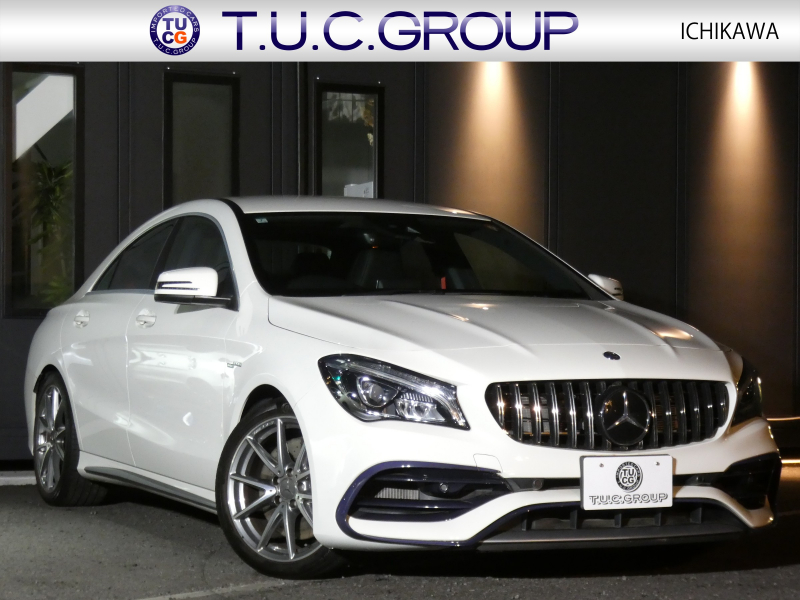 AMG CLAクラス CLA45 4MATIC ﾚｰｼﾝｸﾞｴﾃﾞｨｼｮﾝ ﾚｰﾀﾞｰｾｰﾌﾃｨPKG　後期 1ｵｰﾅｰ 90台限定車 381ps 半革 ﾅﾋﾞTV Aｶｰﾌﾟﾚｲ Bｶﾒﾗ ﾀﾞｲﾅﾐｯｸｾﾚｸﾄ LEDﾗｲﾄ ｱﾀﾞﾌﾟﾃｨﾌﾞHB ﾊﾟﾄﾞﾙｼﾌﾄ AMGｴｱﾛ&18ｲﾝﾁAW　2年保証付