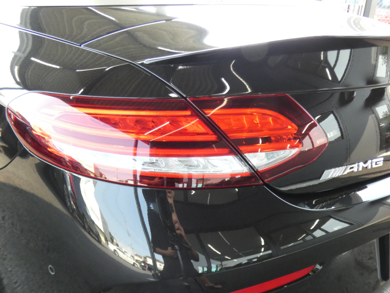 AMG Cクラス C43 4MATIC ｶﾌﾞﾘｵﾚ ﾚｰﾀﾞｰｾｰﾌﾃｨPKG　後期 390ps meｺﾈｸﾄ 社外ｴｸﾞｿﾞｰｽﾄ 赤本革 赤幌 HDDﾅﾋﾞ 地ﾃﾞｼﾞ Appleｶｰﾌﾟﾚｲ ﾍｯﾄﾞｱｯﾌﾟD Burmester ﾏﾙﾁﾋﾞｰﾑLEDﾍｯﾄﾞﾗｲﾄ ｱﾝﾋﾞｴﾝﾄｴｱｱｳﾄﾚｯﾄ　2年保証付