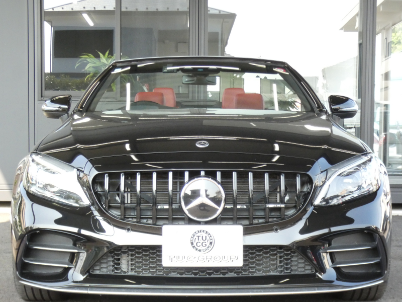 AMG Cクラス C43 4MATIC ｶﾌﾞﾘｵﾚ ﾚｰﾀﾞｰｾｰﾌﾃｨPKG　後期 390ps meｺﾈｸﾄ 社外ｴｸﾞｿﾞｰｽﾄ 赤本革 赤幌 HDDﾅﾋﾞ 地ﾃﾞｼﾞ Appleｶｰﾌﾟﾚｲ ﾍｯﾄﾞｱｯﾌﾟD Burmester ﾏﾙﾁﾋﾞｰﾑLEDﾍｯﾄﾞﾗｲﾄ ｱﾝﾋﾞｴﾝﾄｴｱｱｳﾄﾚｯﾄ　2年保証付