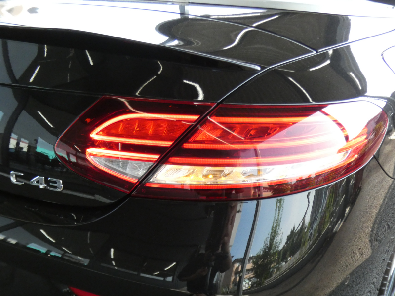 AMG Cクラス C43 4MATIC ｶﾌﾞﾘｵﾚ ﾚｰﾀﾞｰｾｰﾌﾃｨPKG　後期 390ps meｺﾈｸﾄ 社外ｴｸﾞｿﾞｰｽﾄ 赤本革 赤幌 HDDﾅﾋﾞ 地ﾃﾞｼﾞ Appleｶｰﾌﾟﾚｲ ﾍｯﾄﾞｱｯﾌﾟD Burmester ﾏﾙﾁﾋﾞｰﾑLEDﾍｯﾄﾞﾗｲﾄ ｱﾝﾋﾞｴﾝﾄｴｱｱｳﾄﾚｯﾄ　2年保証付