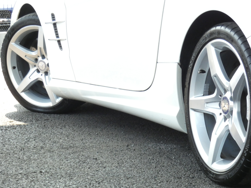 メルセデスベンツ SLクラス SL350  BL-EF AMGｽﾎﾟｰﾂ&ﾚｰﾀﾞｰｾｰﾌﾃｨPKG　ﾏｼﾞｯｸｽｶｲﾙｰﾌ AMGｴｱﾛ&19AW ﾊﾟﾅﾒﾘｶｰﾅｸﾞﾘﾙ ｷｰﾚｽｺﾞｰ 黒本革ｼｰﾄ HDDﾅﾋﾞ 地ﾃﾞｼﾞ Bｶﾒﾗ ﾊﾟｰｸﾄﾛﾆｯｸ ﾄﾞﾗﾚｺ ｵｰﾄﾄﾗﾝｸ ﾏﾙﾁｶﾗｰｱﾝﾋﾞｴﾝﾄ　2年保証付