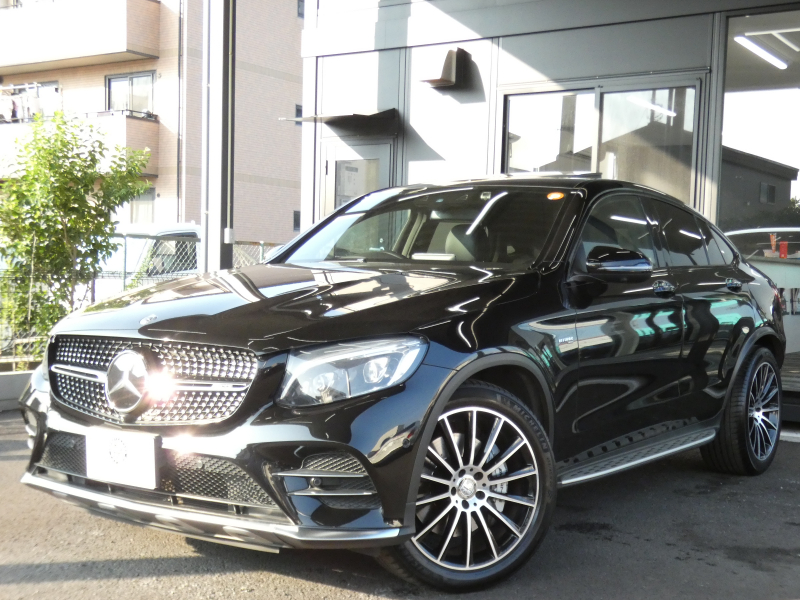 AMG GLCクーペ GLC43 4MATIC ｸｰﾍﾟ ﾚｻﾞｰｴｸｽｸﾙｰｼﾌﾞ&ﾚｰﾀﾞｰｾｰﾌﾃｨPKG　9AT AMGｴｱﾛ&20ｲﾝﾁAW 黒本革ｼｰﾄ/前後ﾋｰﾀｰ ｻﾝﾙｰﾌ HDDﾅﾋﾞTV 360度ｶﾒﾗ Burmester LEDﾍｯﾄﾞﾗｲﾄ ｵｰﾄﾘｱｹﾞｰﾄ/ﾌｯﾄOP ｴｱﾊﾞﾗﾝｽPKG　2年保証付