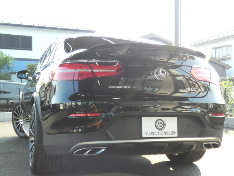 AMG GLCクーペ GLC43 4MATIC ｸｰﾍﾟ ﾚｻﾞｰｴｸｽｸﾙｰｼﾌﾞ&ﾚｰﾀﾞｰｾｰﾌﾃｨPKG　9AT AMGｴｱﾛ&20ｲﾝﾁAW 黒本革ｼｰﾄ/前後ﾋｰﾀｰ ｻﾝﾙｰﾌ HDDﾅﾋﾞTV 360度ｶﾒﾗ Burmester LEDﾍｯﾄﾞﾗｲﾄ ｵｰﾄﾘｱｹﾞｰﾄ/ﾌｯﾄOP ｴｱﾊﾞﾗﾝｽPKG　2年保証付