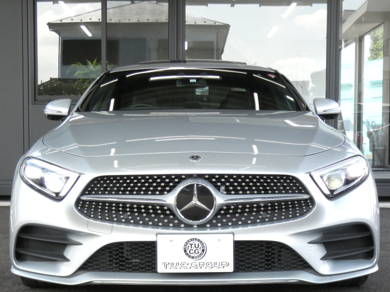 メルセデスベンツ CLS CLS220d ｽﾎﾟｰﾂ ｴｸｽｸﾙｰｼﾌﾞ&ﾚｰﾀﾞｰｾｰﾌﾃｨPKG　1ｵｰﾅｰ  meｺﾈｸﾄ AMGｴｱﾛ&19AW ﾅｯﾊﾟﾚｻﾞｰ/ﾍﾞﾝﾁﾚｰﾀｰ ｻﾝﾙｰﾌ ﾅﾋﾞTV Appleｶｰﾌﾟﾚｲ 360度ｶﾒﾗ Burmester ﾍｯﾄﾞｱｯﾌﾟD ｴｱﾊﾞﾗﾝｽPKG 自動ﾄﾗﾝｸ LEDﾗｲﾄ　2年保証付