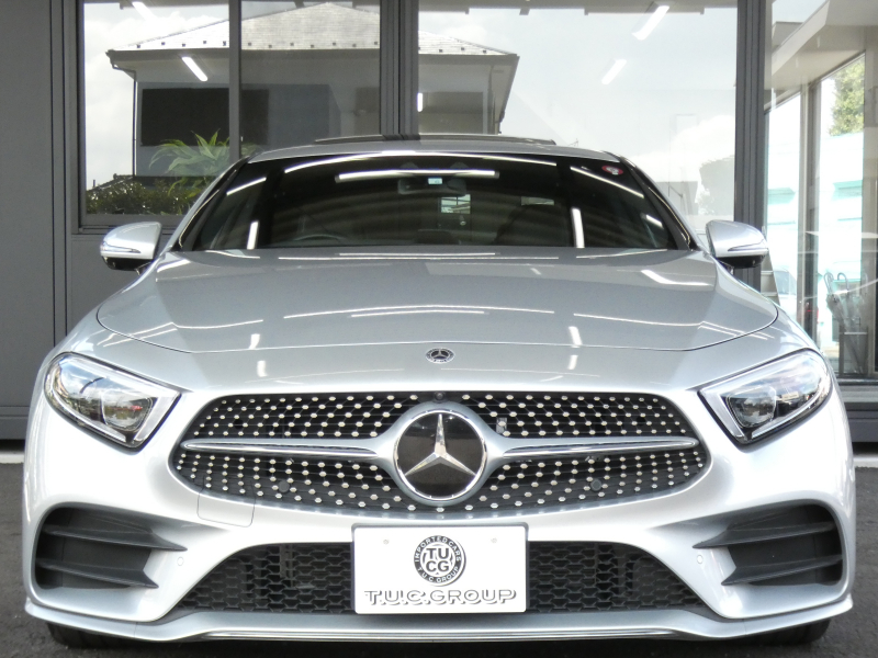 メルセデスベンツ CLS CLS220d ｽﾎﾟｰﾂ ｴｸｽｸﾙｰｼﾌﾞ&ﾚｰﾀﾞｰｾｰﾌﾃｨPKG　1ｵｰﾅｰ  meｺﾈｸﾄ AMGｴｱﾛ&19AW ﾅｯﾊﾟﾚｻﾞｰ/ﾍﾞﾝﾁﾚｰﾀｰ ｻﾝﾙｰﾌ ﾅﾋﾞTV Appleｶｰﾌﾟﾚｲ 360度ｶﾒﾗ Burmester ﾍｯﾄﾞｱｯﾌﾟD ｴｱﾊﾞﾗﾝｽPKG 自動ﾄﾗﾝｸ LEDﾗｲﾄ　2年保証付