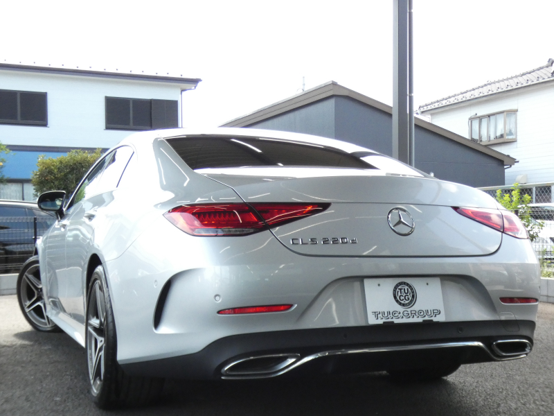 メルセデスベンツ CLS CLS220d ｽﾎﾟｰﾂ ｴｸｽｸﾙｰｼﾌﾞ&ﾚｰﾀﾞｰｾｰﾌﾃｨPKG　1ｵｰﾅｰ  meｺﾈｸﾄ AMGｴｱﾛ&19AW ﾅｯﾊﾟﾚｻﾞｰ/ﾍﾞﾝﾁﾚｰﾀｰ ｻﾝﾙｰﾌ ﾅﾋﾞTV Appleｶｰﾌﾟﾚｲ 360度ｶﾒﾗ Burmester ﾍｯﾄﾞｱｯﾌﾟD ｴｱﾊﾞﾗﾝｽPKG 自動ﾄﾗﾝｸ LEDﾗｲﾄ　2年保証付