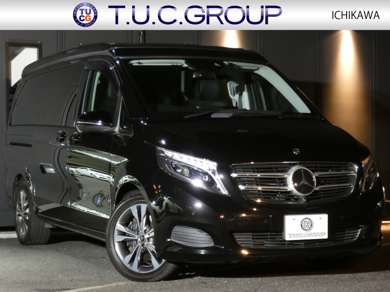 メルセデスベンツ Vクラス V220d ﾏﾙｺﾎﾟｰﾛﾎﾗｲｿﾞﾝ ﾚｰﾀﾞｰｾｰﾌﾃｨPKG　ﾎﾟｯﾌﾟｱｯﾌﾟﾙｰﾌ 最大5名就寝可能 回転式ｼｰﾄ 黒本革/ﾋｰﾀｰ HDDﾅﾋﾞ 地ﾃﾞｼﾞ 360度ｶﾒﾗ 純正ﾄﾞﾗﾚｺ 両側ﾊﾟﾜｰｽﾗｲﾄﾞﾄﾞｱ LEDﾗｲﾄ/ｵｰﾄHB　2年保証付