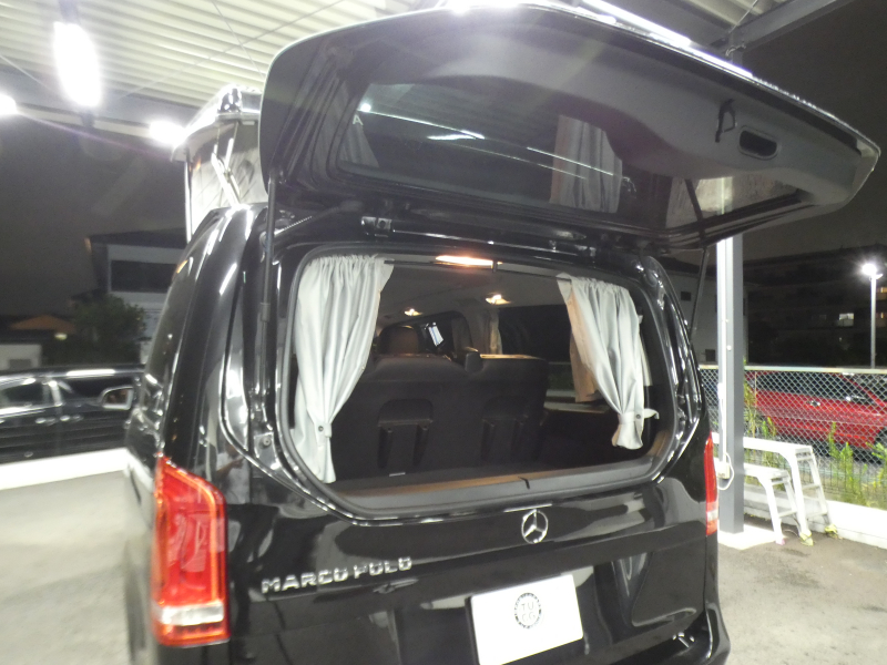 メルセデスベンツ Vクラス V220d ﾏﾙｺﾎﾟｰﾛﾎﾗｲｿﾞﾝ ﾚｰﾀﾞｰｾｰﾌﾃｨPKG　ﾎﾟｯﾌﾟｱｯﾌﾟﾙｰﾌ 最大5名就寝可能 回転式ｼｰﾄ 黒本革/ﾋｰﾀｰ HDDﾅﾋﾞ 地ﾃﾞｼﾞ 360度ｶﾒﾗ 純正ﾄﾞﾗﾚｺ 両側ﾊﾟﾜｰｽﾗｲﾄﾞﾄﾞｱ LEDﾗｲﾄ/ｵｰﾄHB　2年保証付