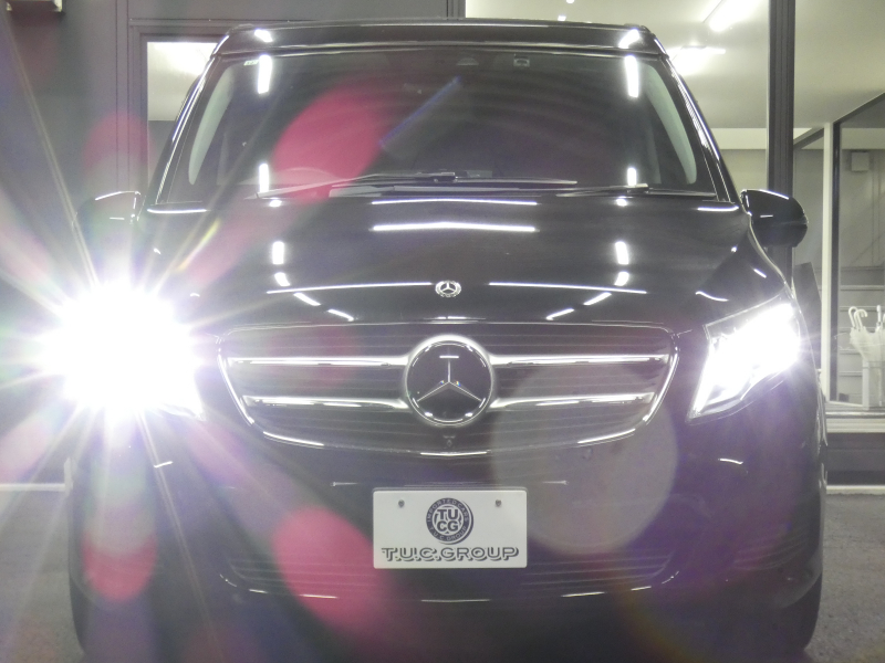 メルセデスベンツ Vクラス V220d ﾏﾙｺﾎﾟｰﾛﾎﾗｲｿﾞﾝ ﾚｰﾀﾞｰｾｰﾌﾃｨPKG　ﾎﾟｯﾌﾟｱｯﾌﾟﾙｰﾌ 最大5名就寝可能 回転式ｼｰﾄ 黒本革/ﾋｰﾀｰ HDDﾅﾋﾞ 地ﾃﾞｼﾞ 360度ｶﾒﾗ 純正ﾄﾞﾗﾚｺ 両側ﾊﾟﾜｰｽﾗｲﾄﾞﾄﾞｱ LEDﾗｲﾄ/ｵｰﾄHB　2年保証付